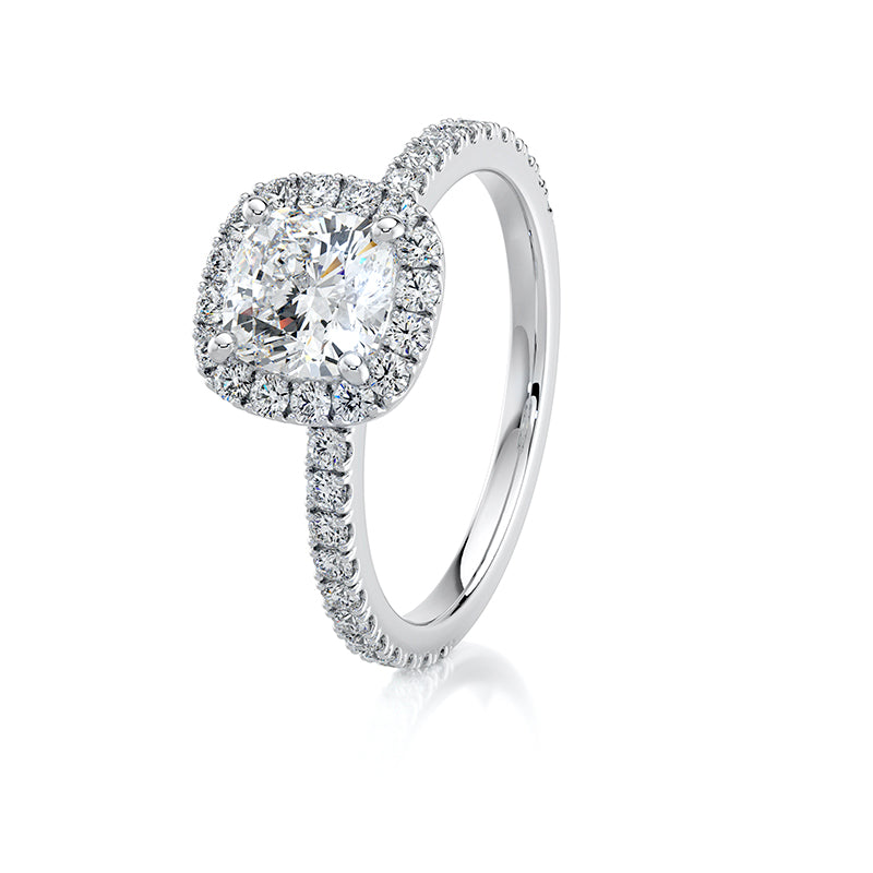 Anastasia Pavé  Lab Grown Diamond Engagement Ring
