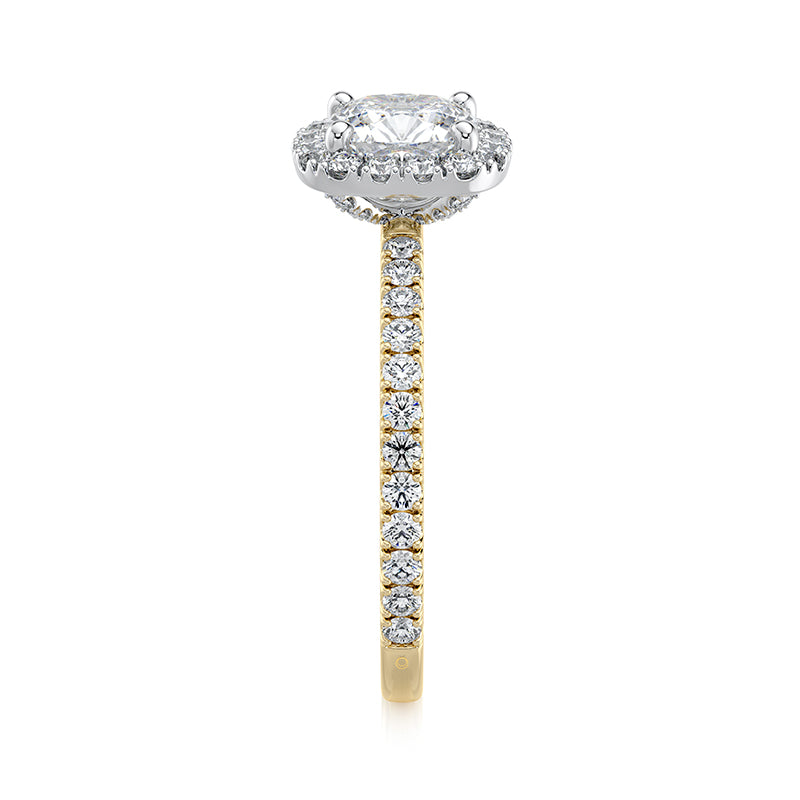 Anastasia Pavé  Lab Grown Diamond Engagement Ring