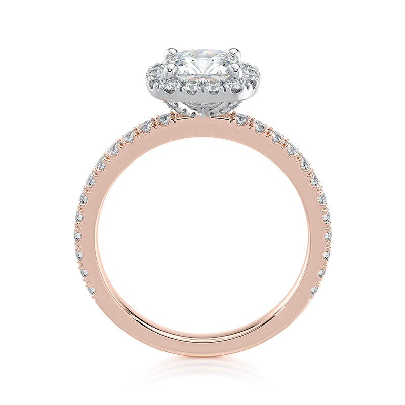 Anastasia Pavé  Lab Grown Diamond Engagement Ring