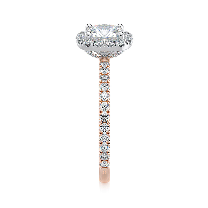 Anastasia Pavé  Lab Grown Diamond Engagement Ring