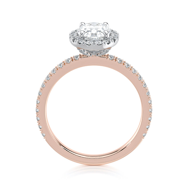 Anastasia Pavé  Lab Grown Diamond Engagement Ring
