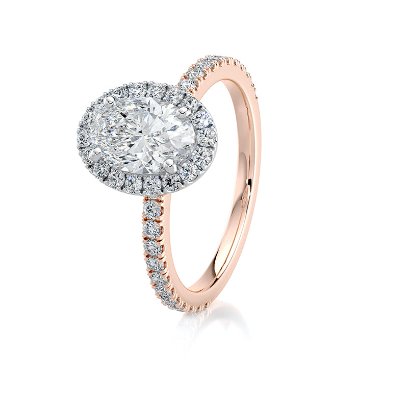 Anastasia Pavé  Lab Grown Diamond Engagement Ring