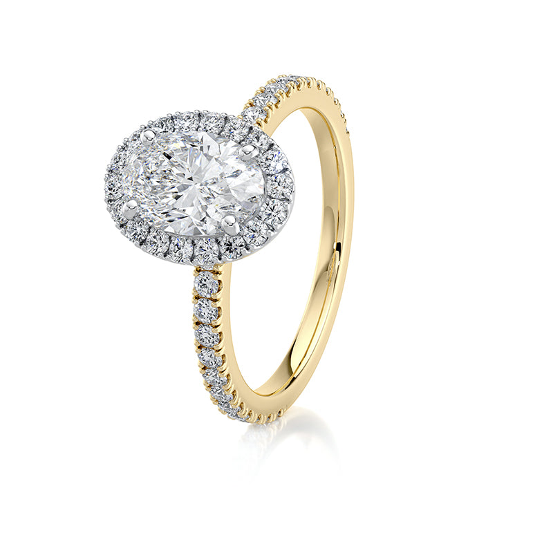 Anastasia Pavé  Lab Grown Diamond Engagement Ring