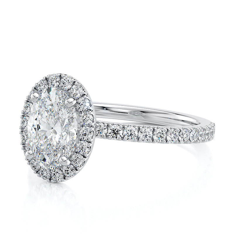 Anastasia Pavé  Lab Grown Diamond Engagement Ring