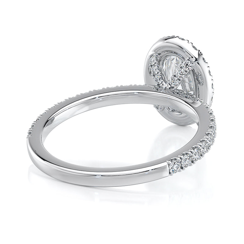 Anastasia Pavé  Lab Grown Diamond Engagement Ring