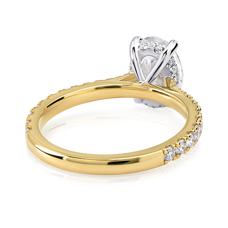 Gabrielle Lab Grown Diamond Engagement Ring