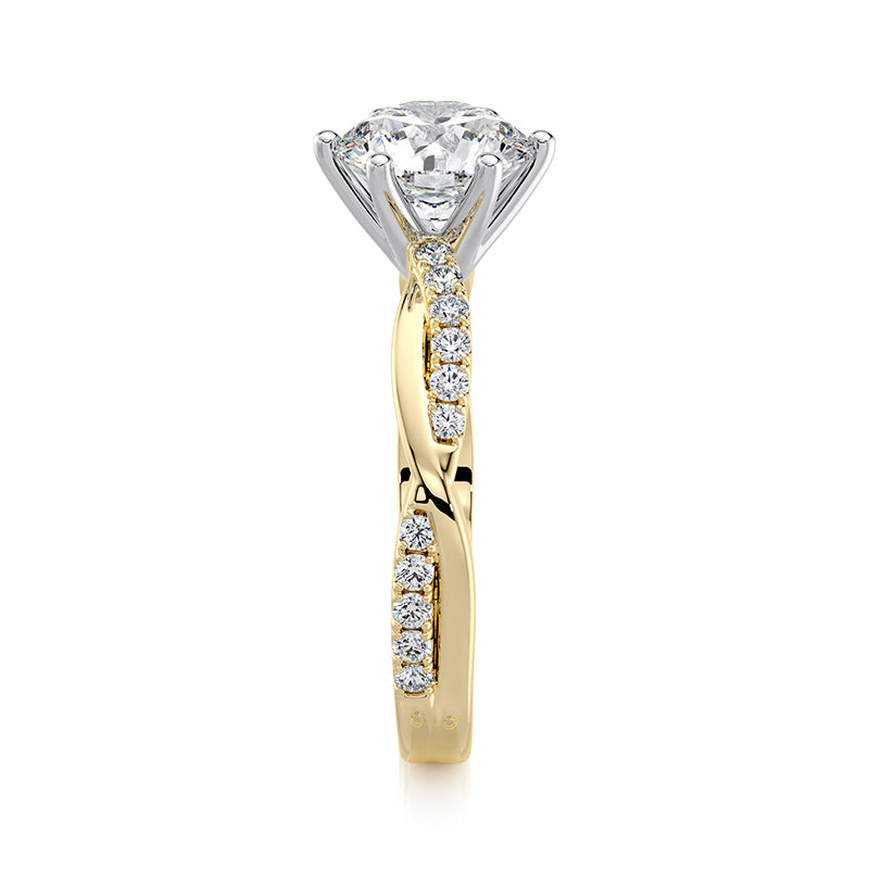 Evangeline Lab Grown Diamond Engagement Ring