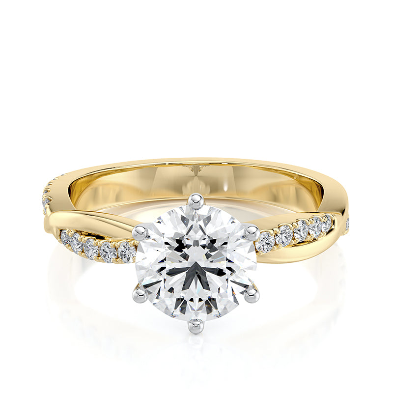 Evangeline Lab Grown Diamond Engagement Ring