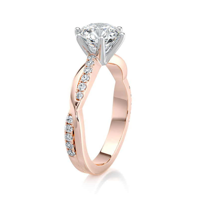 Evangeline Lab Grown Diamond Engagement Ring