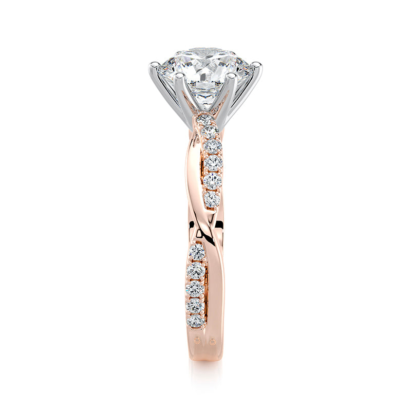 Evangeline Lab Grown Diamond Engagement Ring