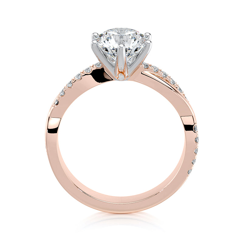 Evangeline Lab Grown Diamond Engagement Ring