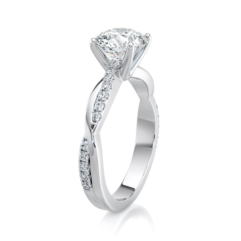Evangeline Lab Grown Diamond Engagement Ring