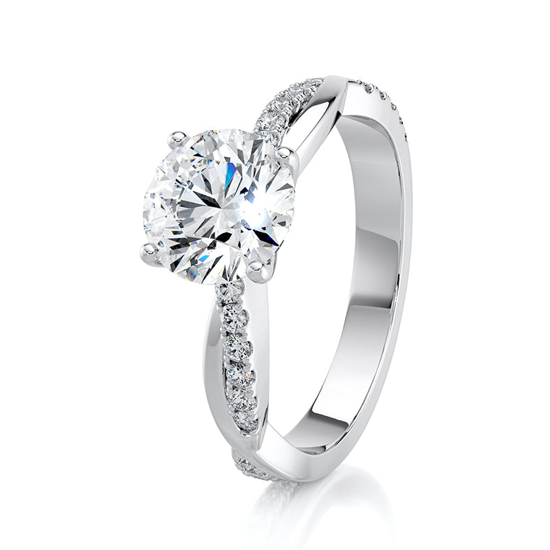 Evangeline Lab Grown Diamond Engagement Ring