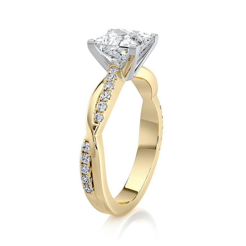 Evangeline Lab Grown Diamond Engagement Ring