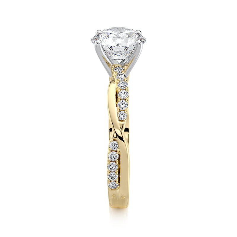 Evangeline Lab Grown Diamond Engagement Ring