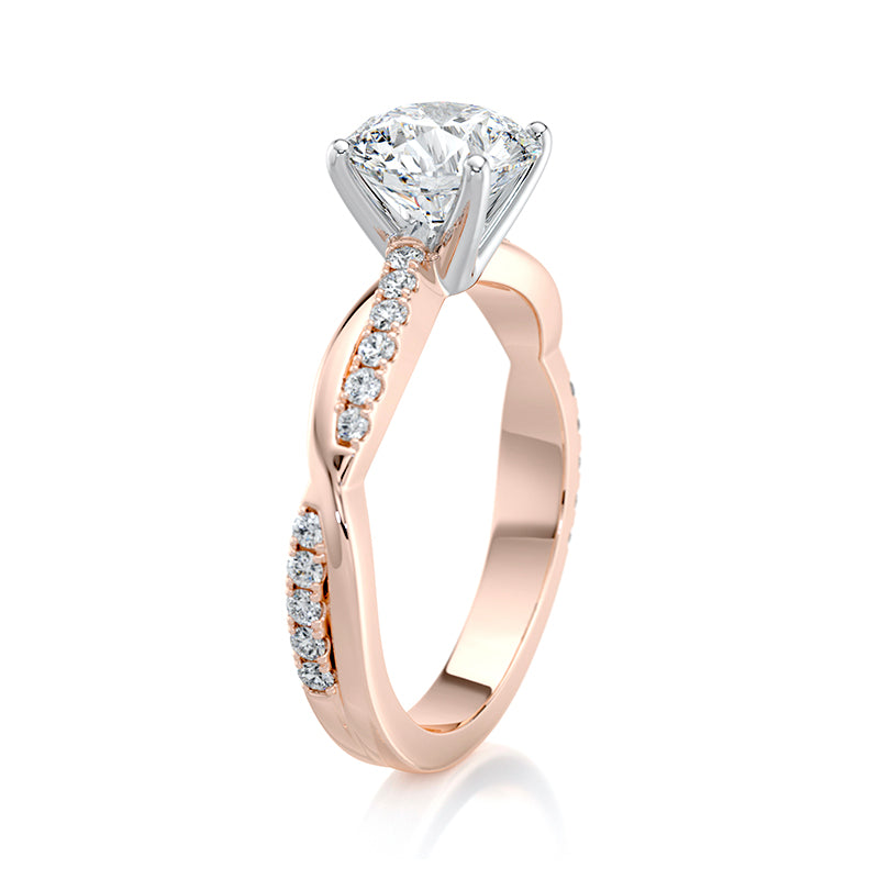 Evangeline Lab Grown Diamond Engagement Ring