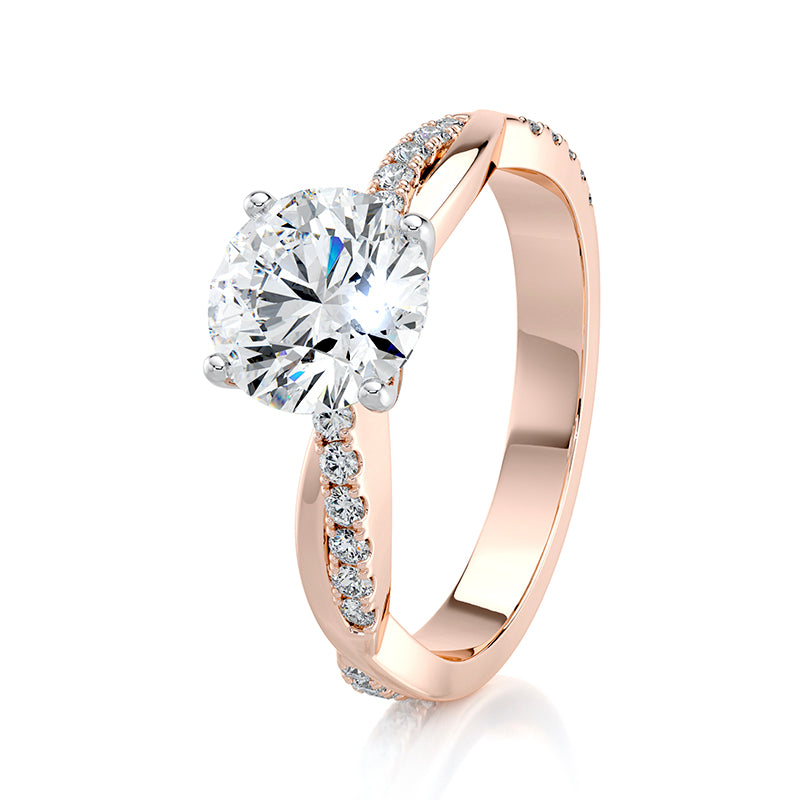 Evangeline Lab Grown Diamond Engagement Ring