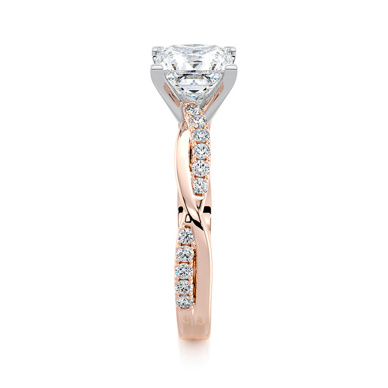 Evangeline Lab Grown Diamond Engagement Ring