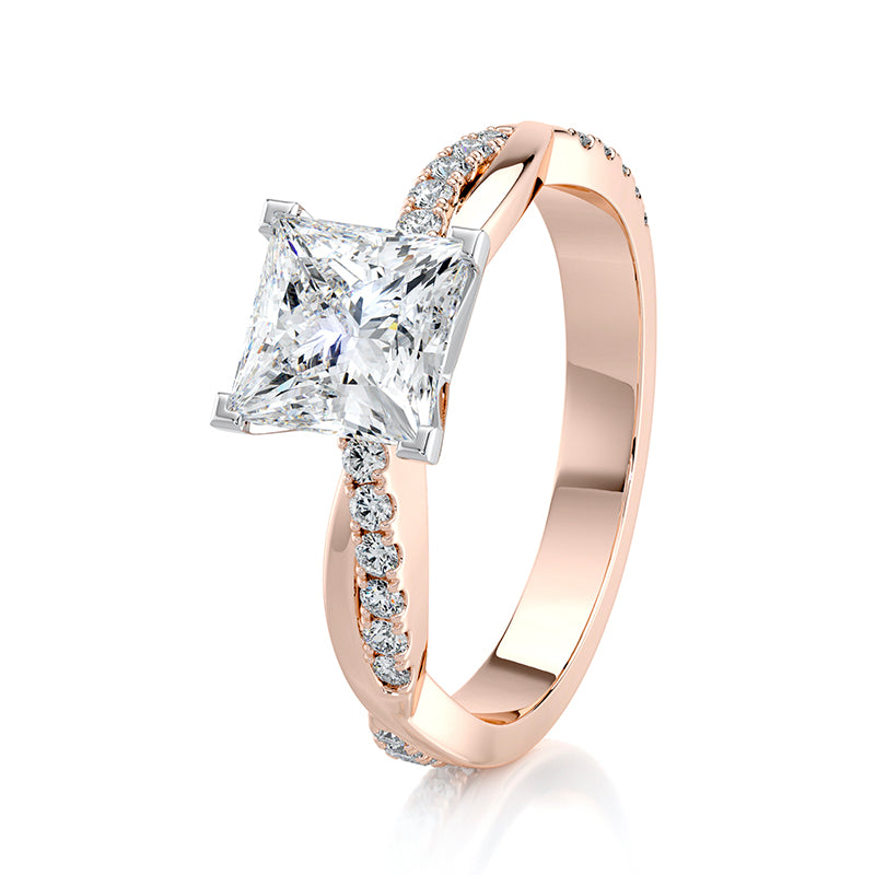 Evangeline Lab Grown Diamond Engagement Ring