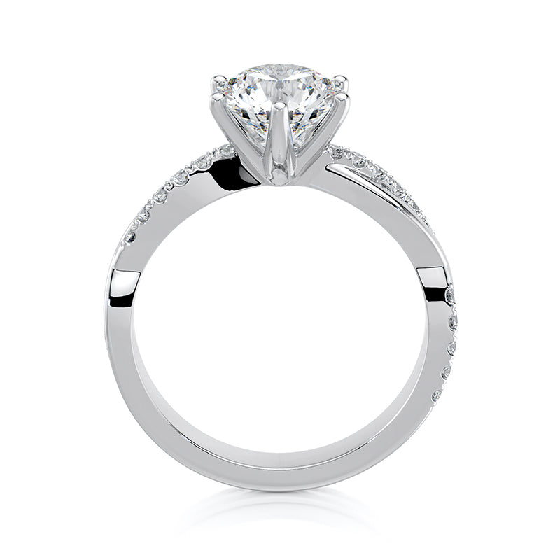 Evangeline Lab Grown Diamond Engagement Ring