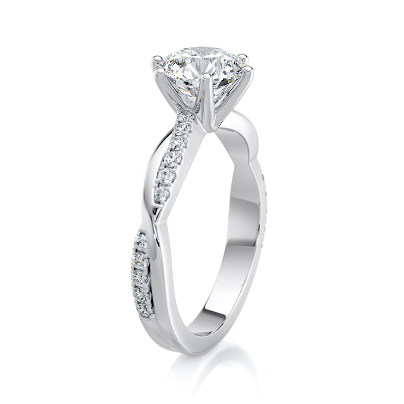 Evangeline Lab Grown Diamond Engagement Ring