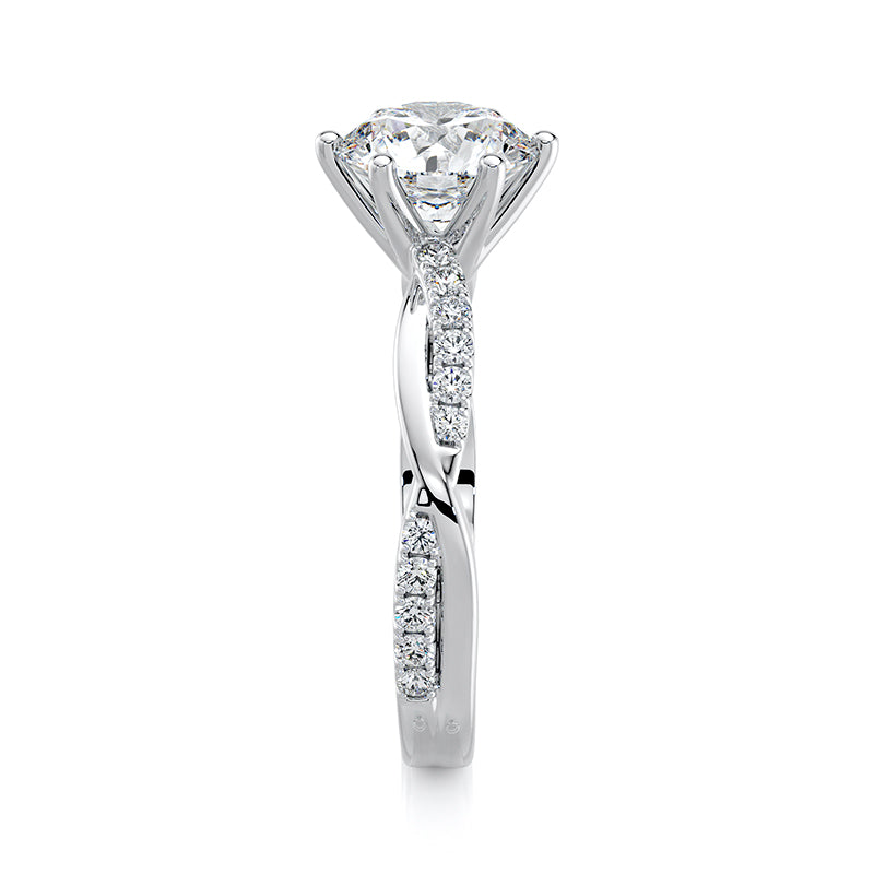 Evangeline Lab Grown Diamond Engagement Ring
