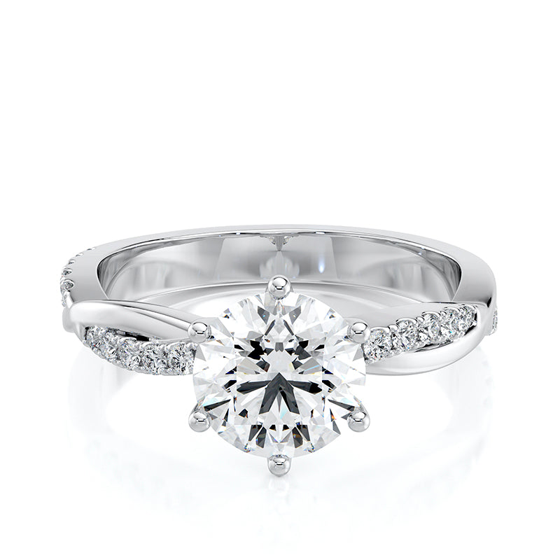 Evangeline Lab Grown Diamond Engagement Ring
