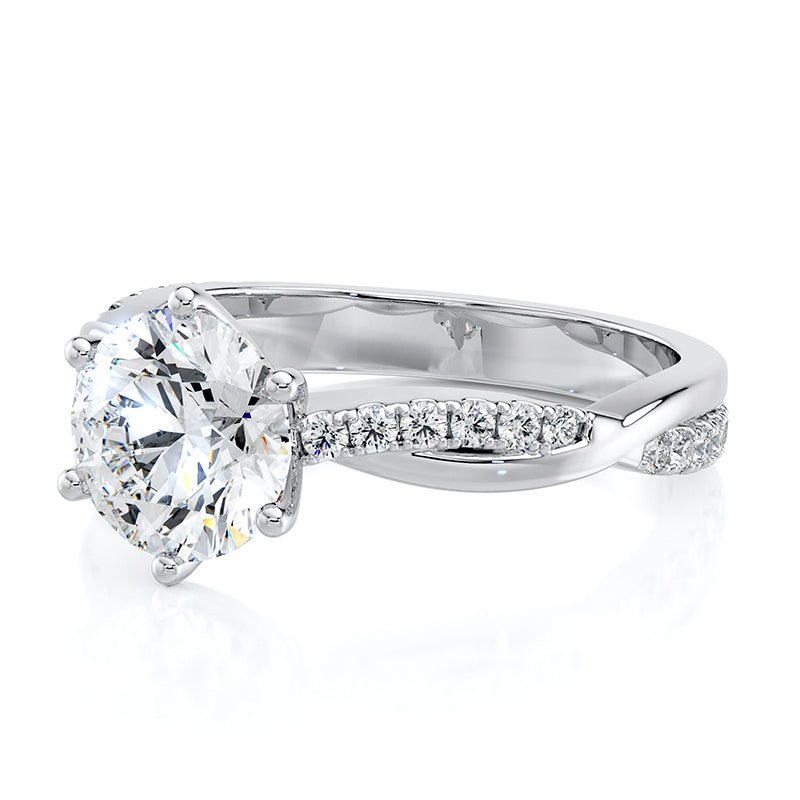 Evangeline Lab Grown Diamond Engagement Ring