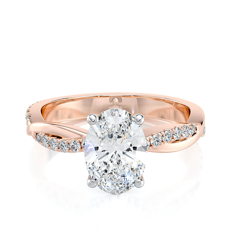 Evangeline Lab Grown Diamond Engagement Ring