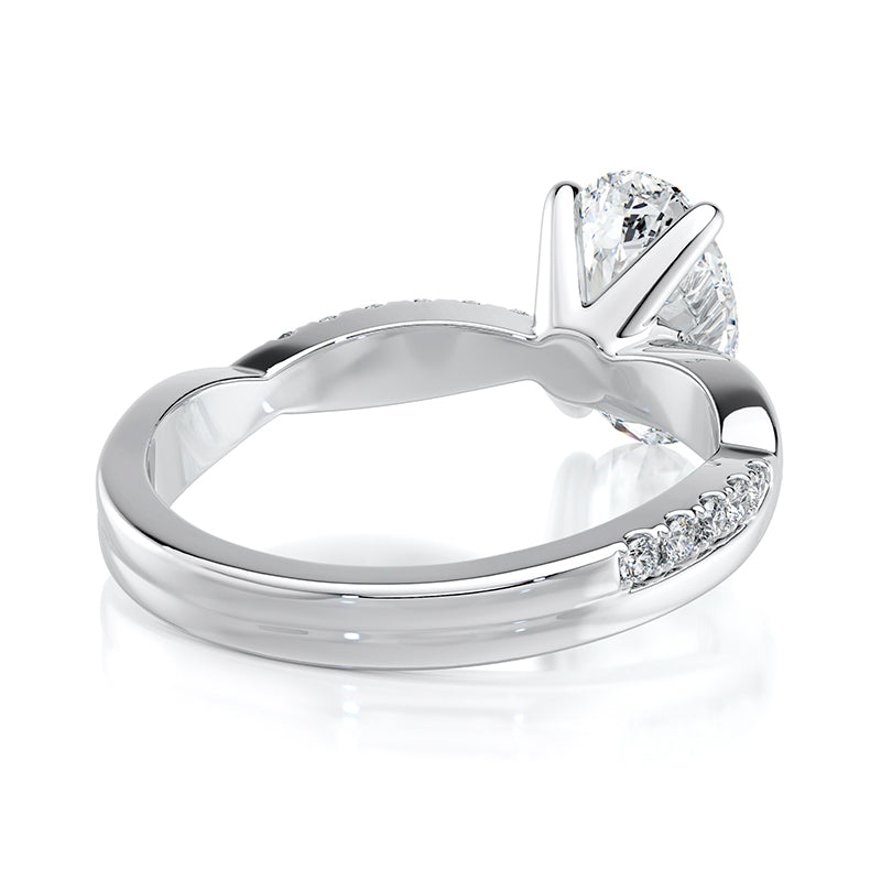 Evangeline Lab Grown Diamond Engagement Ring
