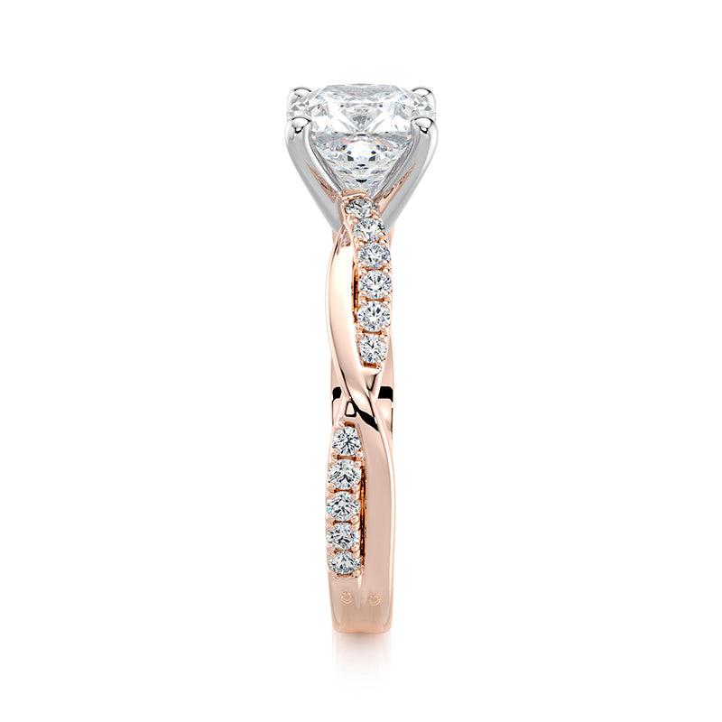 Evangeline Lab Grown Diamond Engagement Ring