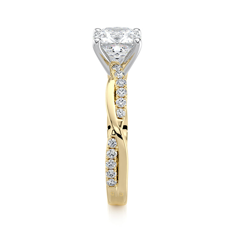 Evangeline Lab Grown Diamond Engagement Ring