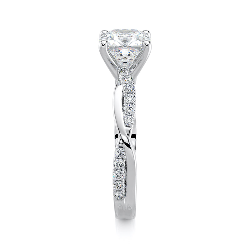 Evangeline Lab Grown Diamond Engagement Ring