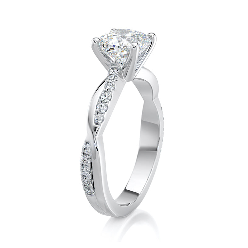 Evangeline Lab Grown Diamond Engagement Ring