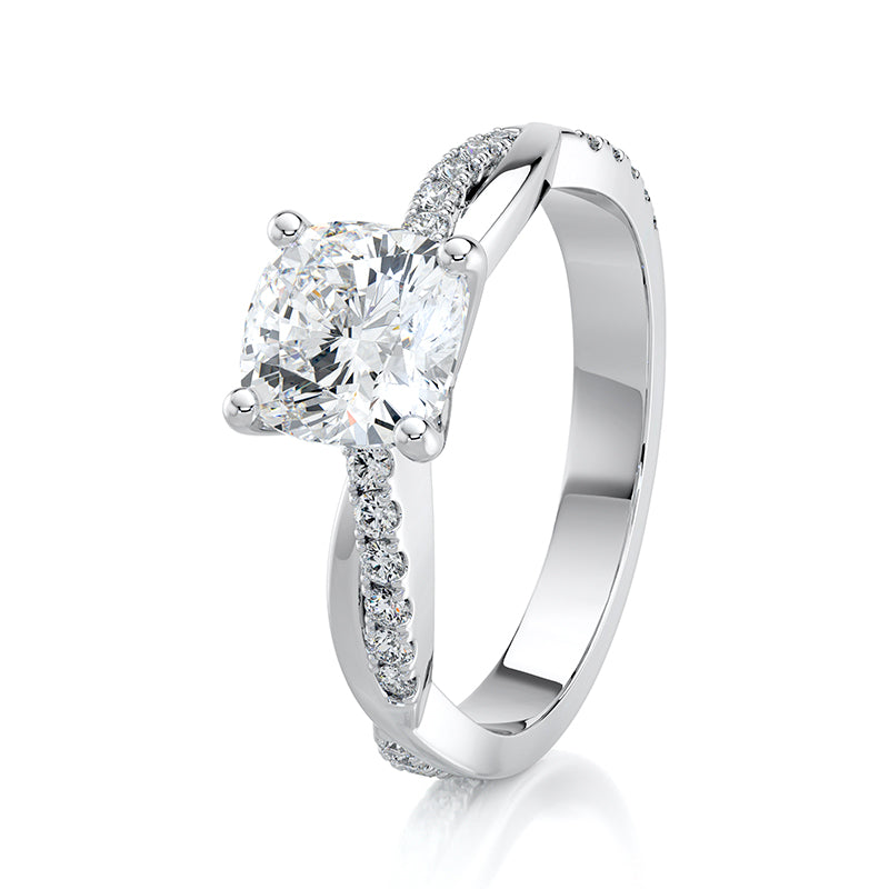 Evangeline Lab Grown Diamond Engagement Ring