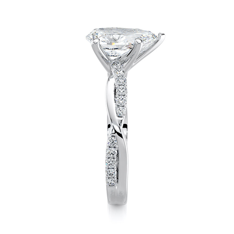 Evangeline Lab Grown Diamond Engagement Ring