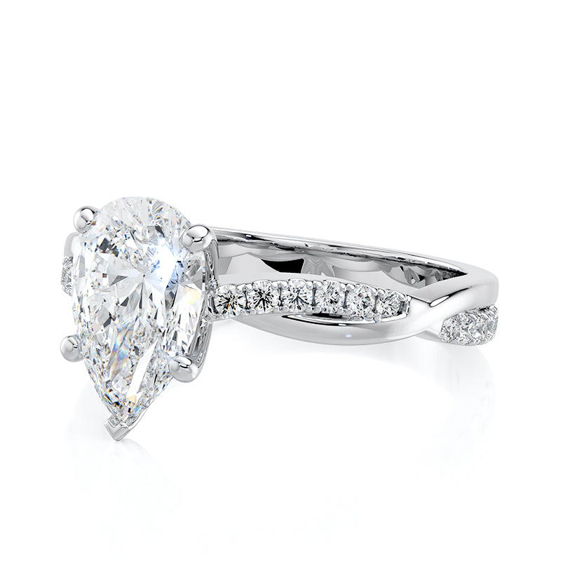 Evangeline Lab Grown Diamond Engagement Ring