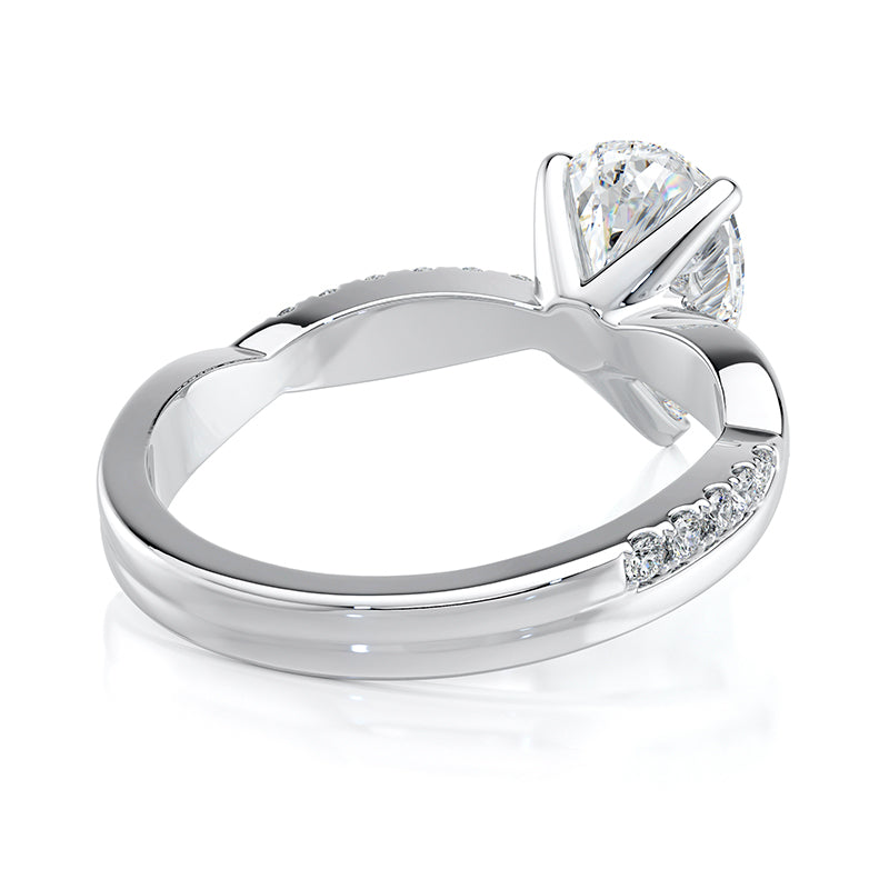 Evangeline Lab Grown Diamond Engagement Ring