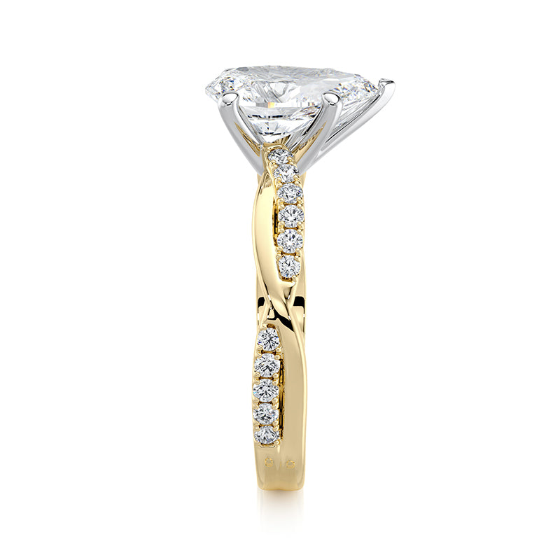 Evangeline Lab Grown Diamond Engagement Ring