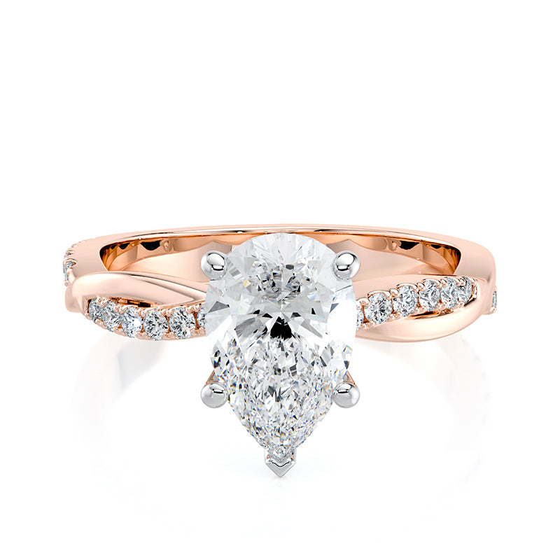Evangeline Lab Grown Diamond Engagement Ring