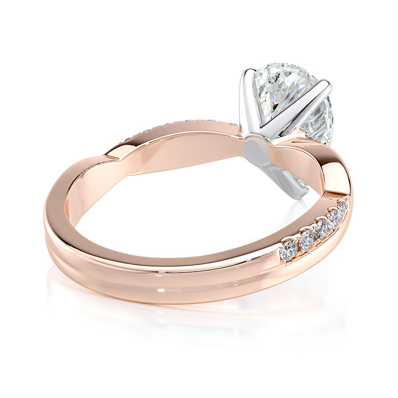 Evangeline Lab Grown Diamond Engagement Ring