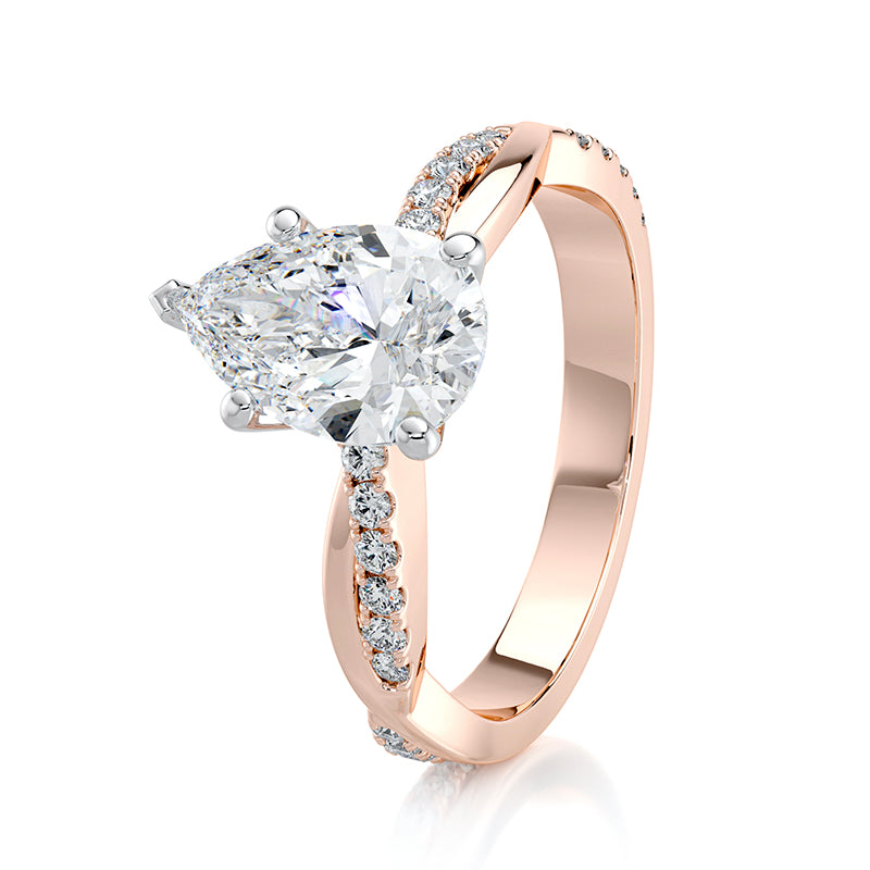 Evangeline Lab Grown Diamond Engagement Ring