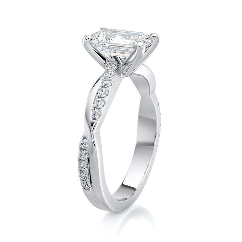 Evangeline Lab Grown Diamond Engagement Ring
