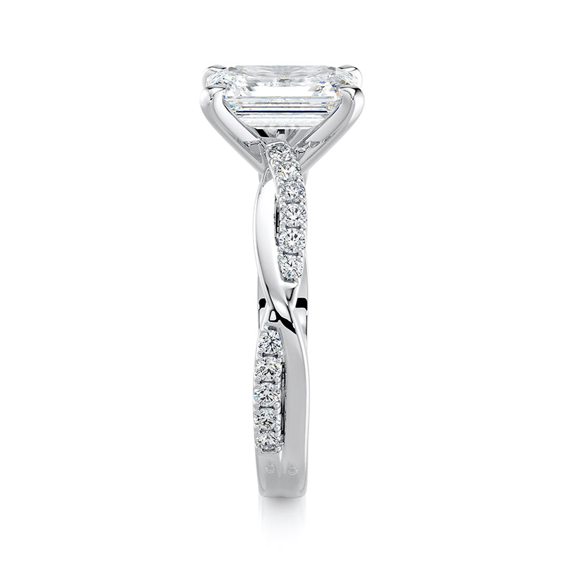 Evangeline Lab Grown Diamond Engagement Ring