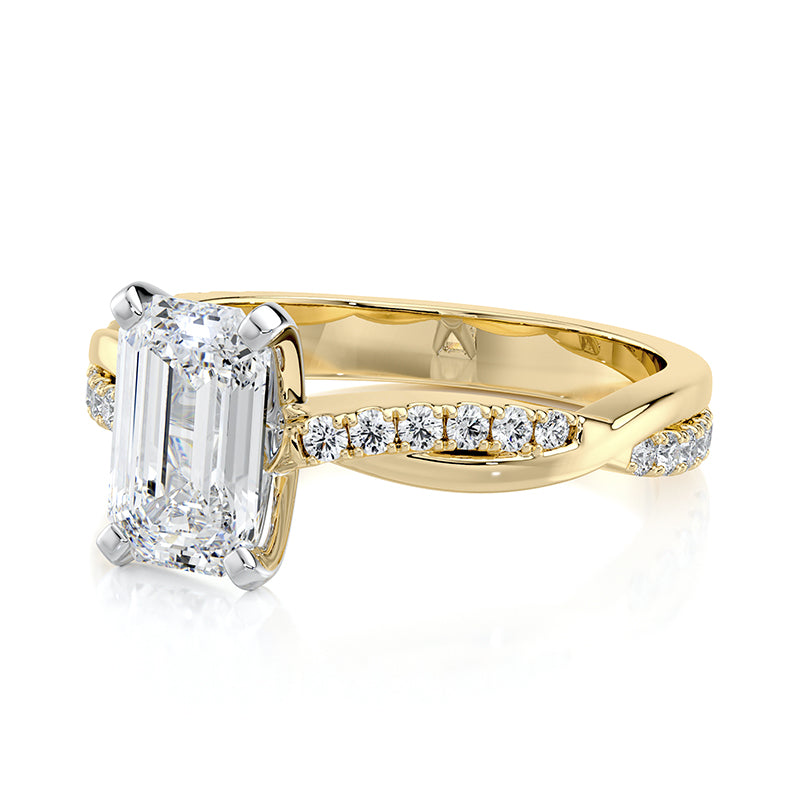 Evangeline Lab Grown Diamond Engagement Ring