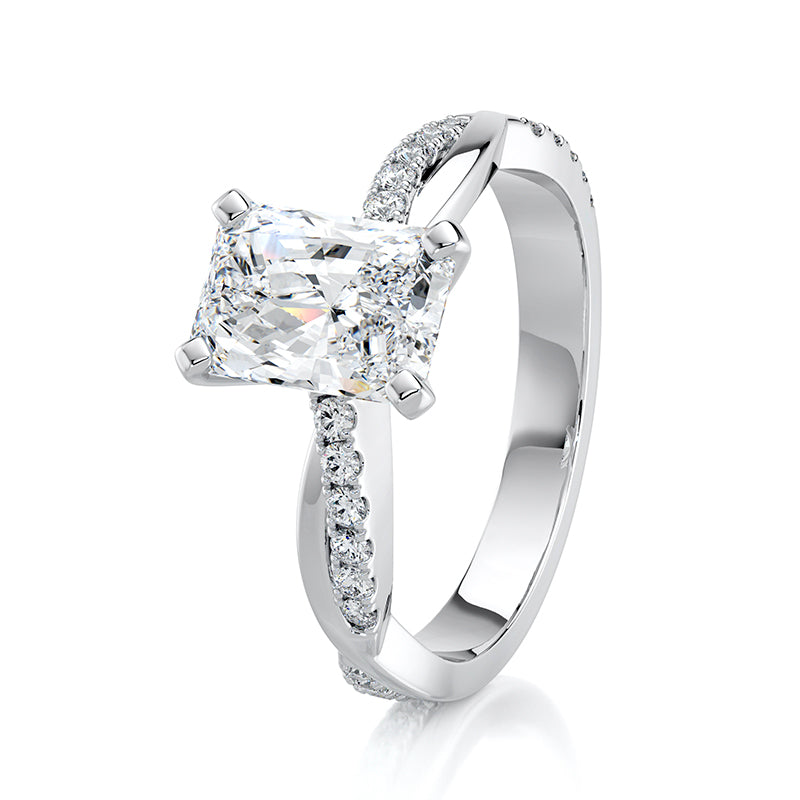 Evangeline Lab Grown Diamond Engagement Ring