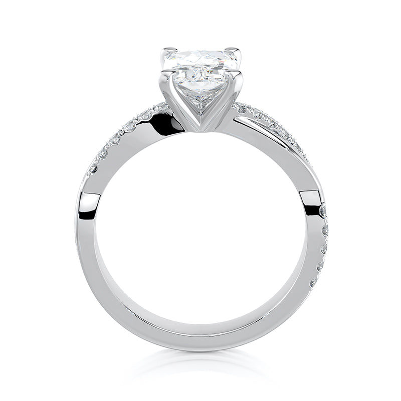 Evangeline Lab Grown Diamond Engagement Ring