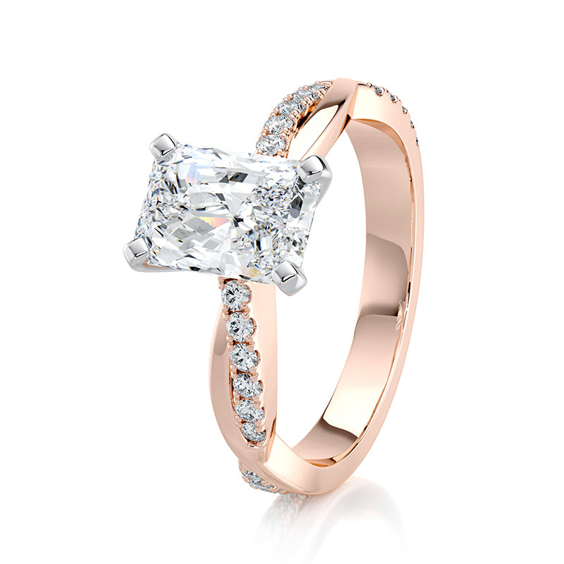 Evangeline Lab Grown Diamond Engagement Ring