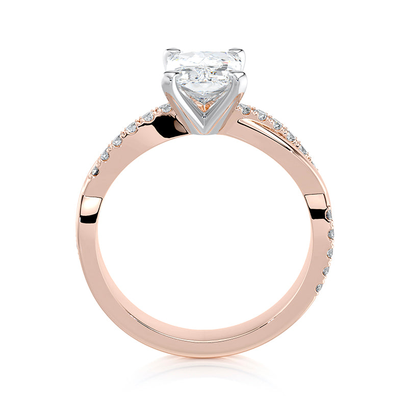 Evangeline Lab Grown Diamond Engagement Ring