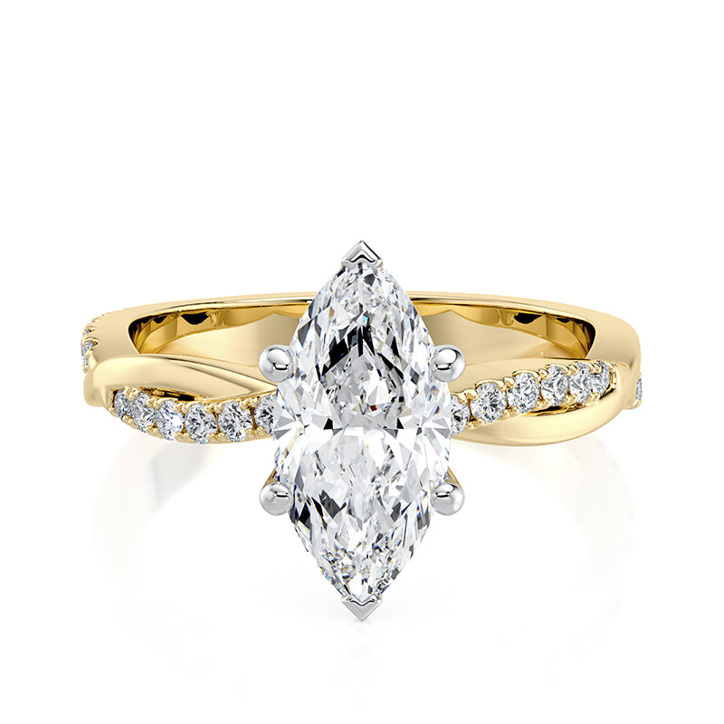 Evangeline Lab Grown Diamond Engagement Ring